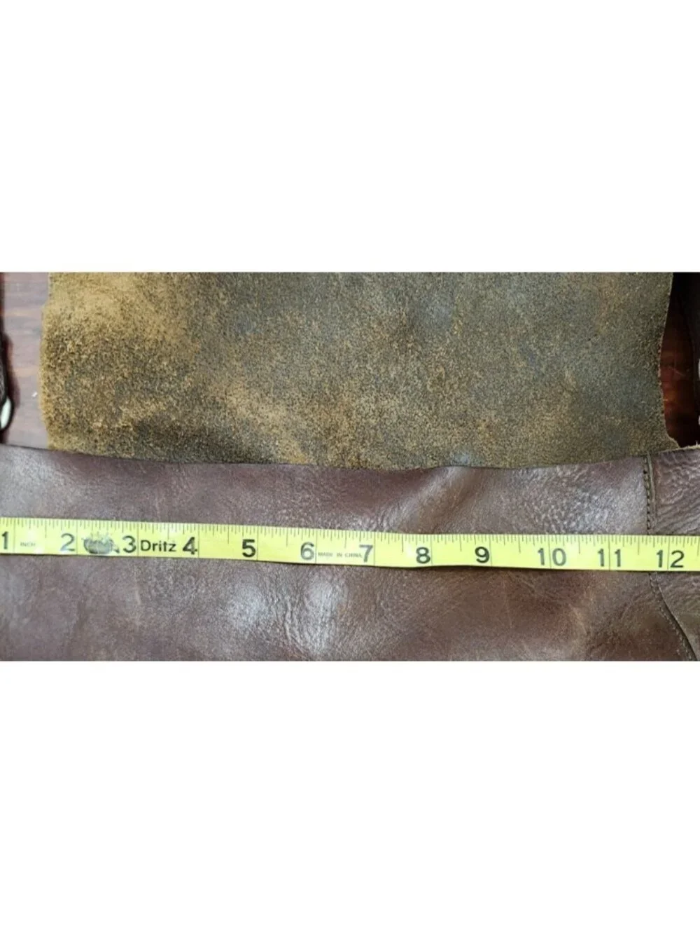 m0851 Leather Crossbody Bag Brown Distressed Vintage Messenger Canada Unisex